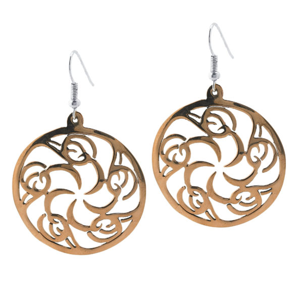 Destino Jewellery, Trellis Copper Earrings