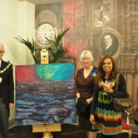 Latest Sale, Art Commissions, Mayor Charles Williams, Mayoress June Williams, Shiroma Ratne, Dive