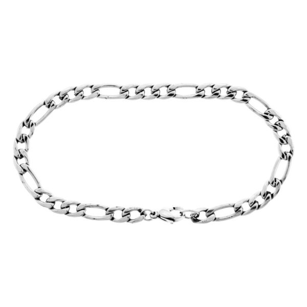 fire-steel-mens-stainless-steel-bracelet-with-small-links