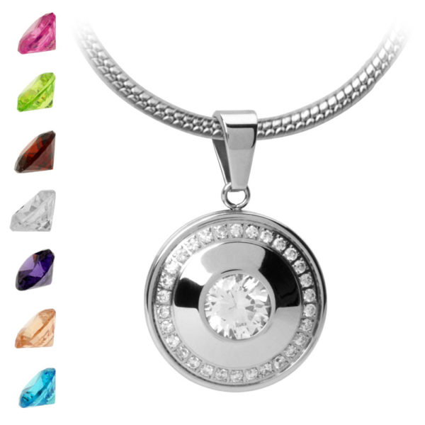 fire-steel-interchangeable-stainless-steel-necklace-with-7-cubic-zirconia-stones