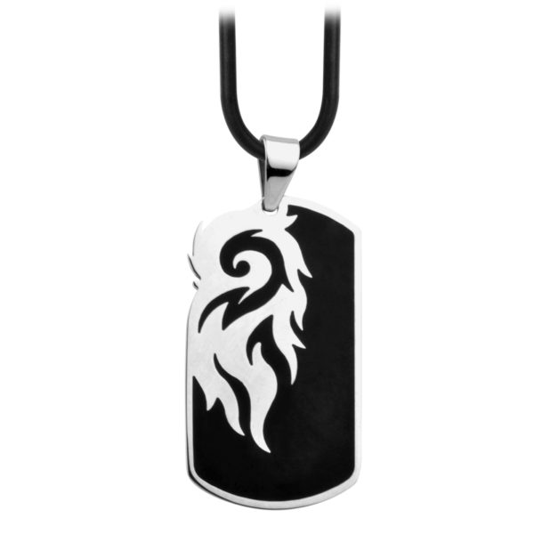 fire-steel-mens-fire-stainless-steel-pendant