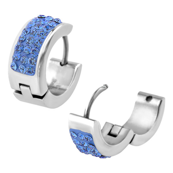 fire-steel-stainless-steel-huggies-with-baby-blue-crystals