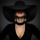 There are two ways to wear costume jewellery with a black dress